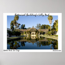 Botanical Building's Lilly Pond Print