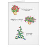 Botanical Christmas Card