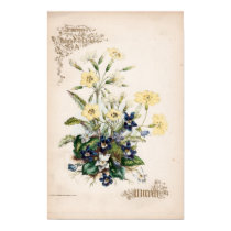 Botanical Engravings, March posters by woodylanefarm Botanical Engravings, March posters