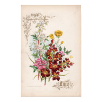 Botanical Engravings, May posters by woodylanefarm Botanical Engravings, May posters