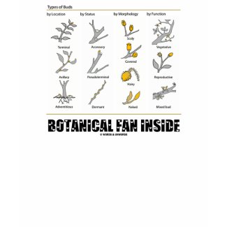 Botanical Fan Inside (Types Of Buds) shirt