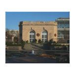 Botanical Gardens at Christmas Canvas Print