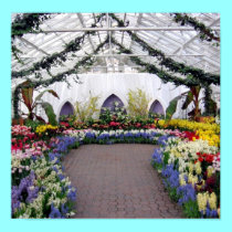 "Botanical Gardens in Spring" Poster posters by Artists4God "Botanical Gardens in Spring" Poster posters