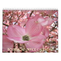 BOTANICAL OFFICE CALENDAR Flowers Gifts Office by Basleeartprintgifts BOTANICAL OFFICE CALENDAR Flowers Gifts Office