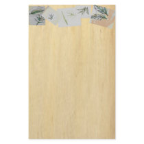 Botanical Sationery sugar pine Personalized Stationery