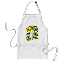 Botanical Sunflowers Apron