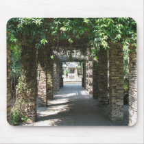 Botanical walkway mousepads