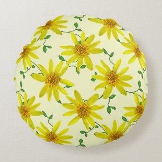 Botanical Yellow Arnica Wildflower on any Color