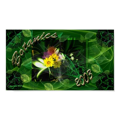 Botanics 2003 Poster by Sea_Dreamer