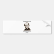 Botanist Who Changed The World Gregor Mendel Bumper Sticker