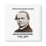 Botanist Who Changed The World Gregor Mendel Fridge Magnets