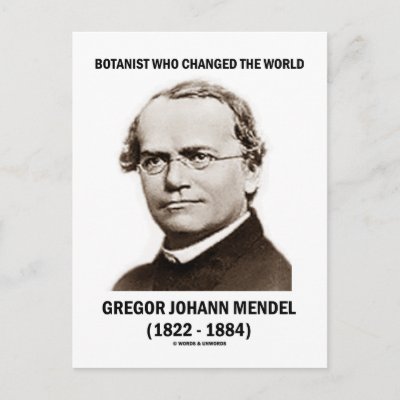 Gregor Mendel Stamp