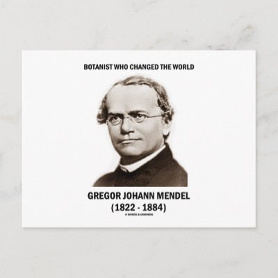 Gregor Mendel Stamp