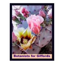 Botanists For Giffords posters