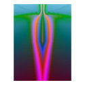 Botany Abstract Poster Neon posters by Halima_Ahkdar Botany Abstract Poster Neon posters