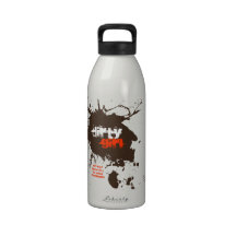 Botella de agua extrema de Mudder del chica sucio