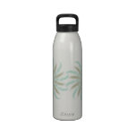Botella de la libertad del caleidoscopio del fract botella de agua