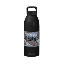 Botella de la libertad del monograma de Gleem Botellas De Beber