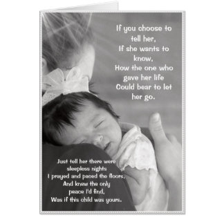 Both Mother's Love (Adoptive and Birthmom) Card