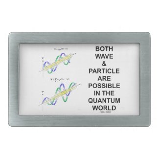 Both Wave & Particle Are Possible In The Quantum Rectangular Belt Buckles
