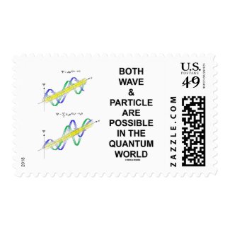 Both Wave & Particle Are Possible In The Quantum Postage Stamps