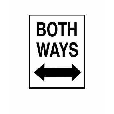 Both Ways T-shirts by funoriginals