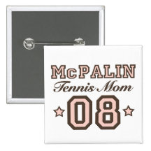 Botón 08 de la mamá del tenis de McPalin Pins