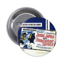 Botón de la hija del frankenstein de Shockorama Je
