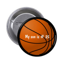 Botón del baloncesto pins