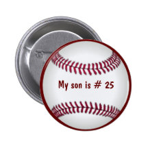 Botón del béisbol pin