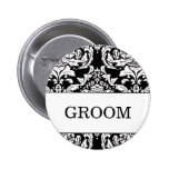 Botón del novio pins