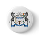 Botswana coat of arms buttons