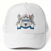 Botswana Coat of Arms Hat by FlagTshirts Botswana Coat of Arms Hat