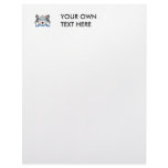 Botswana Coat of Arms Custom Letterhead