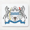 Botswana Coat of Arms Mousepad