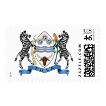 Botswana coat of arms postage