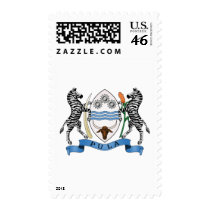 Botswana coat of arms postage