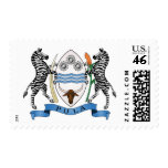 Botswana coat of arms postage
