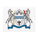 Botswana Coat of Arms Postcard