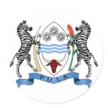Botswana Coat of Arms Sticker