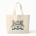 Botswana Coat of Arms Tote Bag