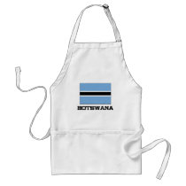 Botswana Flag aprons