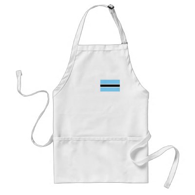 Botswana Flag Aprons by CulturalPerspective3
