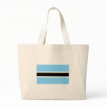 Botswana Flag Canvas Bags