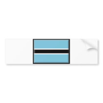 Botswana Flag bumper stickers by jacinto888 Botswana Flag bumper stickers