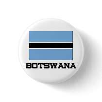 Botswana Flag buttons by tshirtshirts Botswana Flag buttons