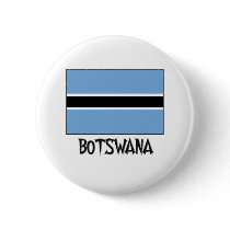 Botswana Flag buttons by flagshirt Botswana Flag buttons
