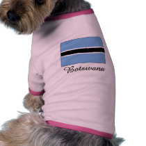 Botswana Flag Design pet clothing