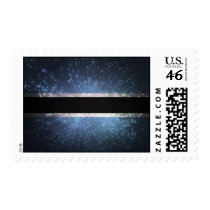 Botswana Flag Firework Stamp