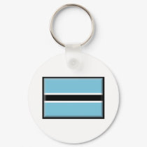 Botswana Flag keychains